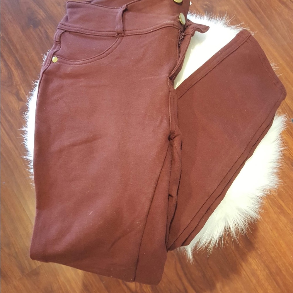 JW Maxx Dress Pants Maroon